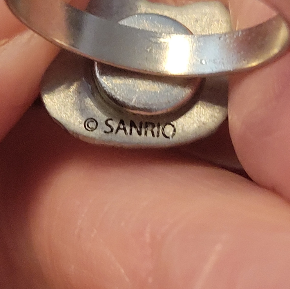 Sanrio Silver Adjustable Ring - image 3